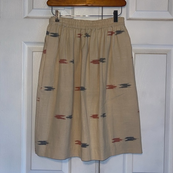 Anthropologie The Odell’s Berdine Ikat Printed Skirt - Picture 5 of 9